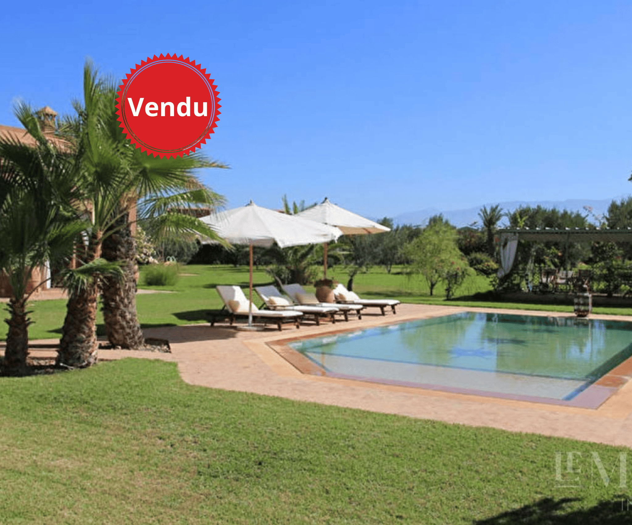 Villa de luxe à vendre à Marrakech