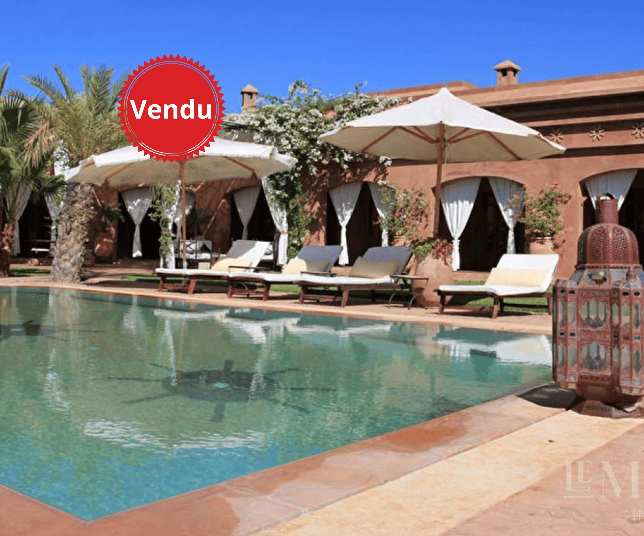 Villa de luxe à vendre à Marrakech