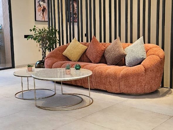 villa salon moderne entrée sur Marrakech