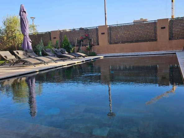 villa piscine de luxe sur Marrakech