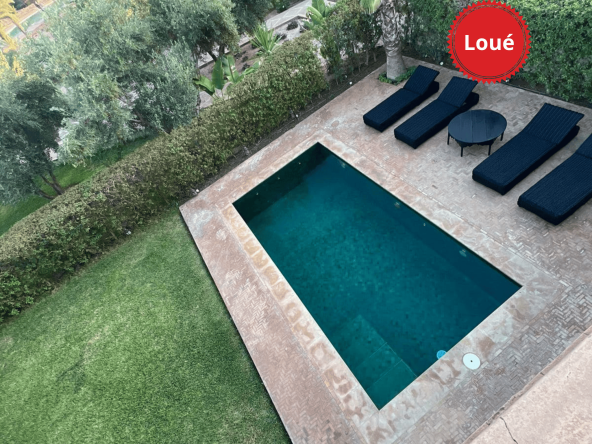 Villa de charme à louer à Marrakech