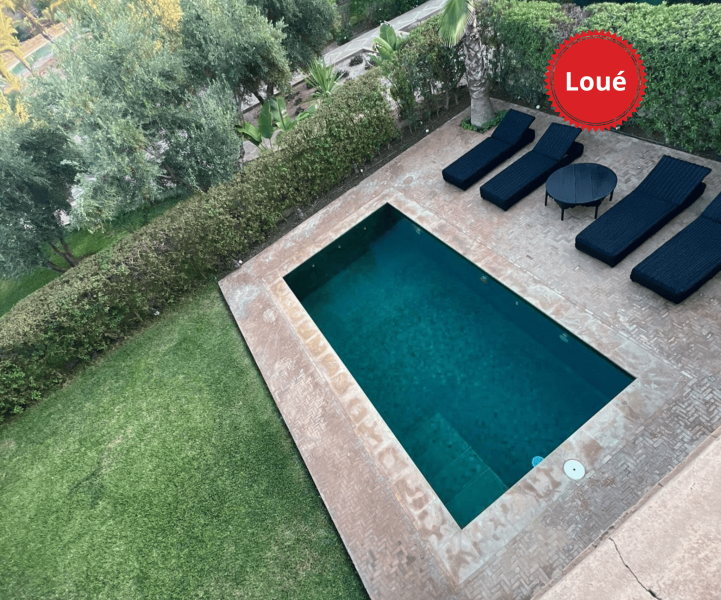 Villa de charme à louer à Marrakech