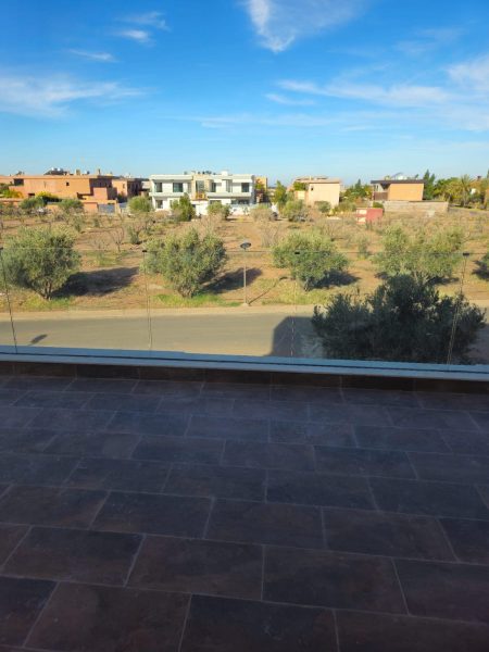 Terrasse d'une villa à vendre à Marrakech