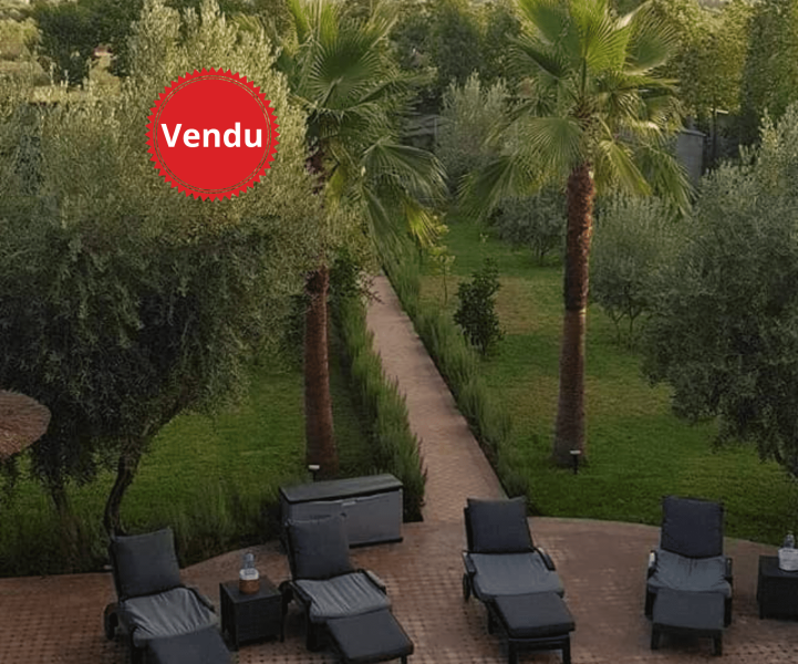 Villa à vendre sur la Route de l'Ourika à Marrakech