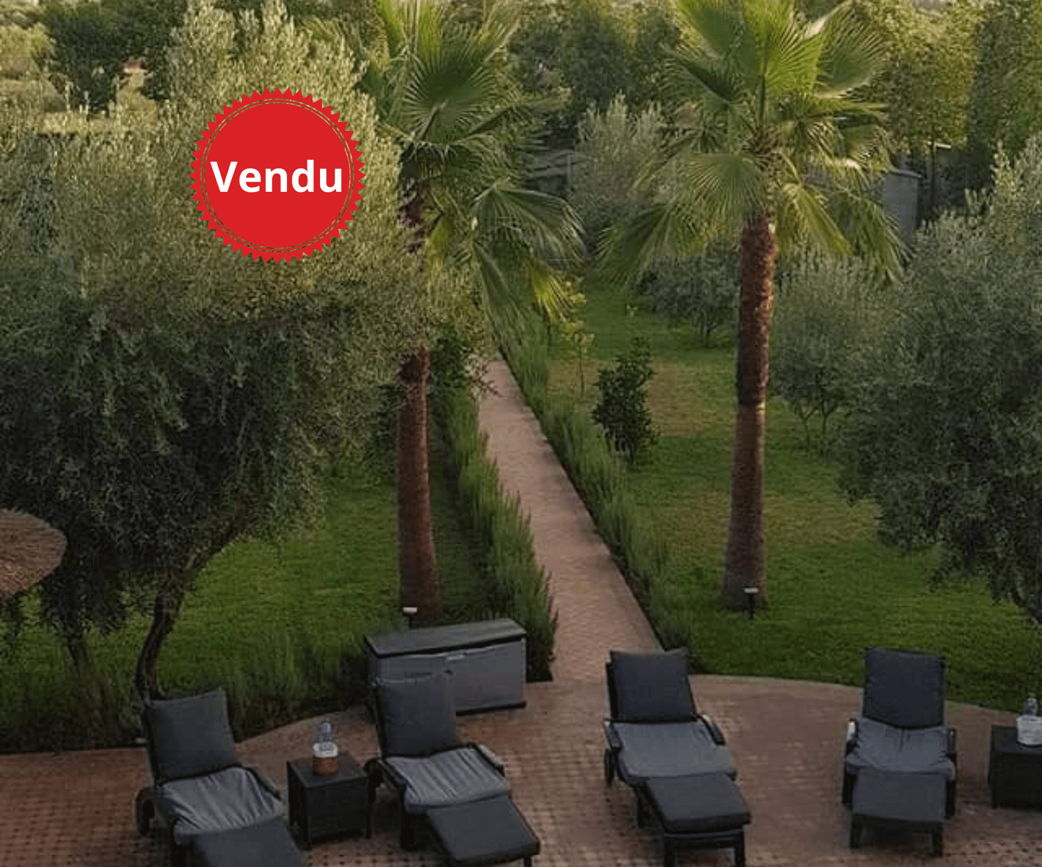 Villa à vendre sur la Route de l'Ourika à Marrakech