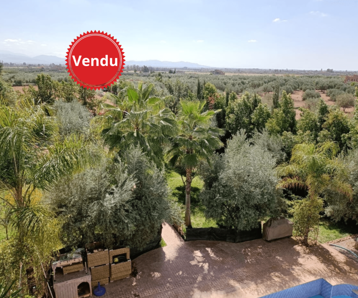 Villa à vendre sur la Route de l'Ourika à Marrakech