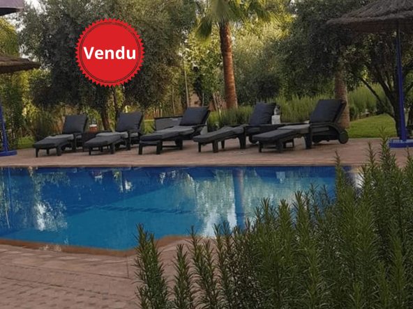 Villa à vendre sur la Route de l'Ourika à Marrakech
