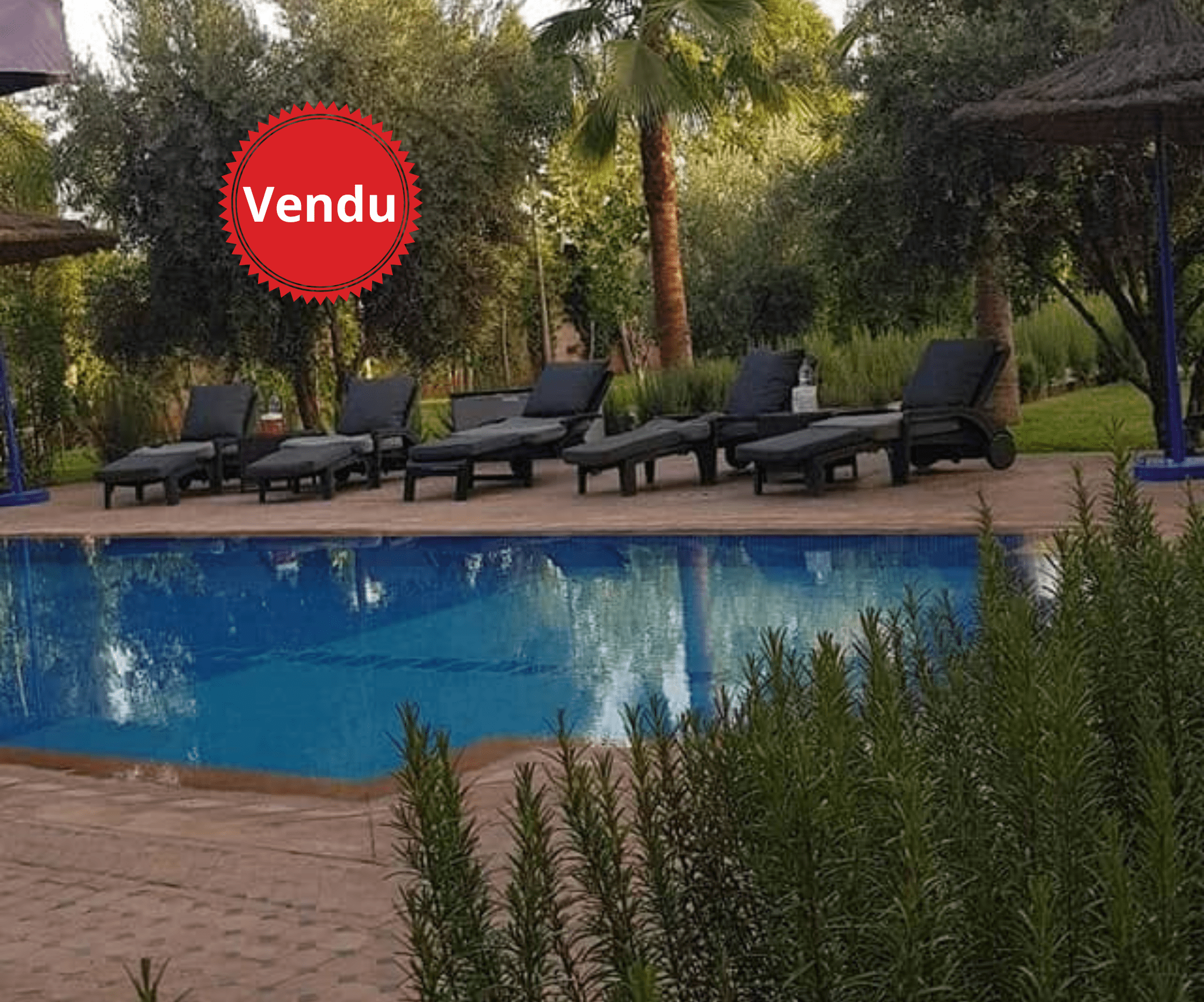 Villa à vendre sur la Route de l'Ourika à Marrakech